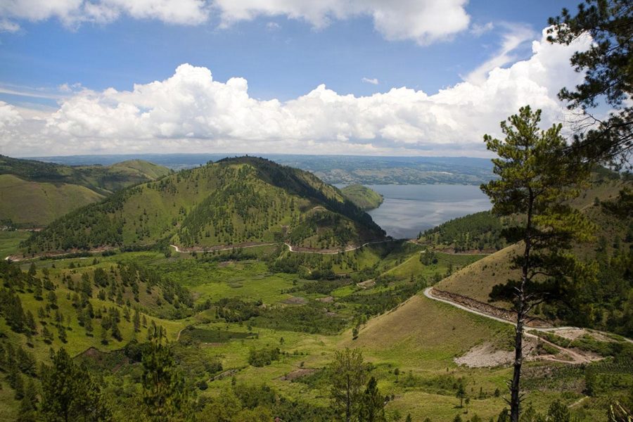 view of Lake Toba